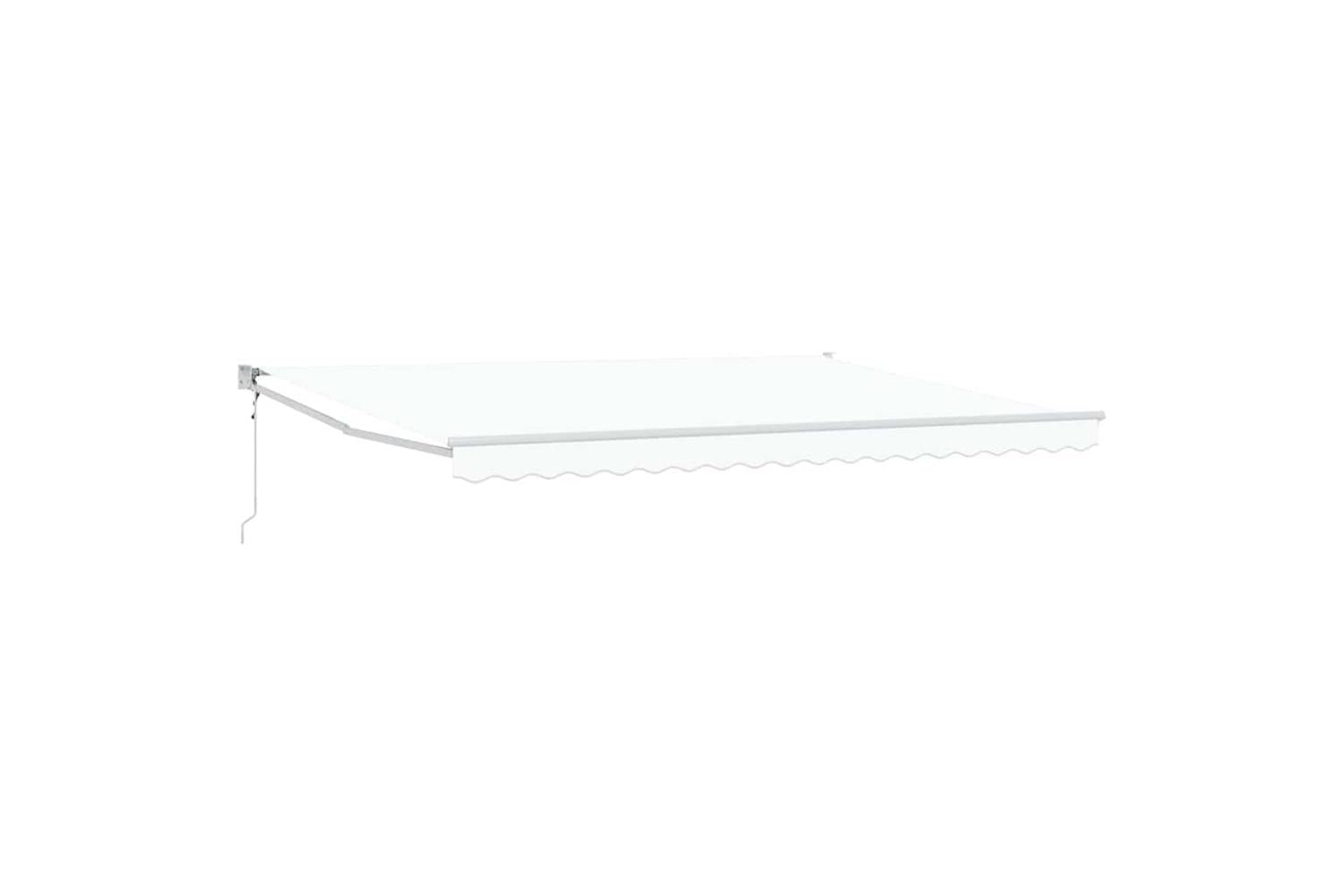 Vidaxl Awning Retractable White 45 X 3 M Polyester And Metal-2