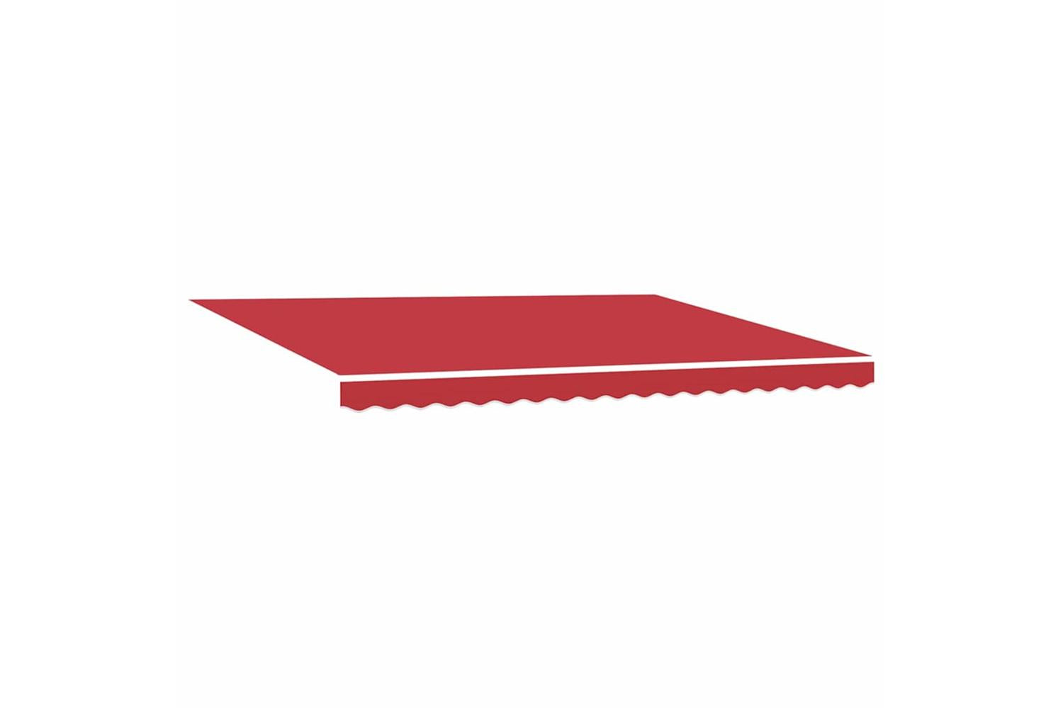Vidaxl Awning Retractable Red 45 X 3 M Polyester And Metal-4