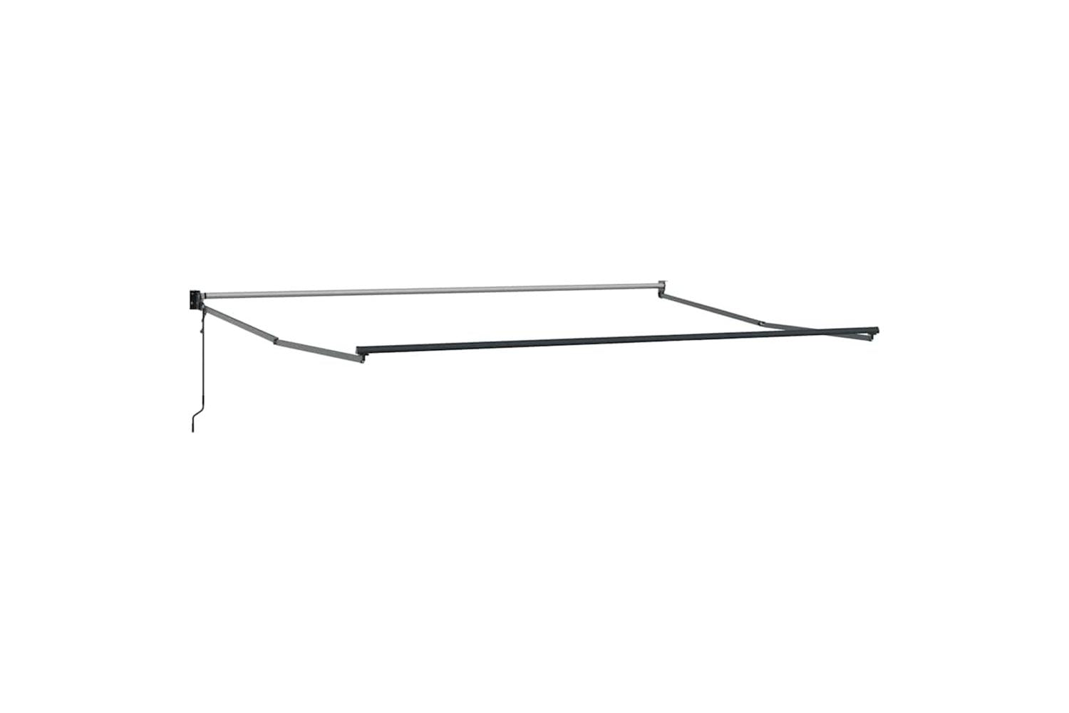 Vidaxl Awning Retractable Red 45 X 3 M Polyester And Metal-5