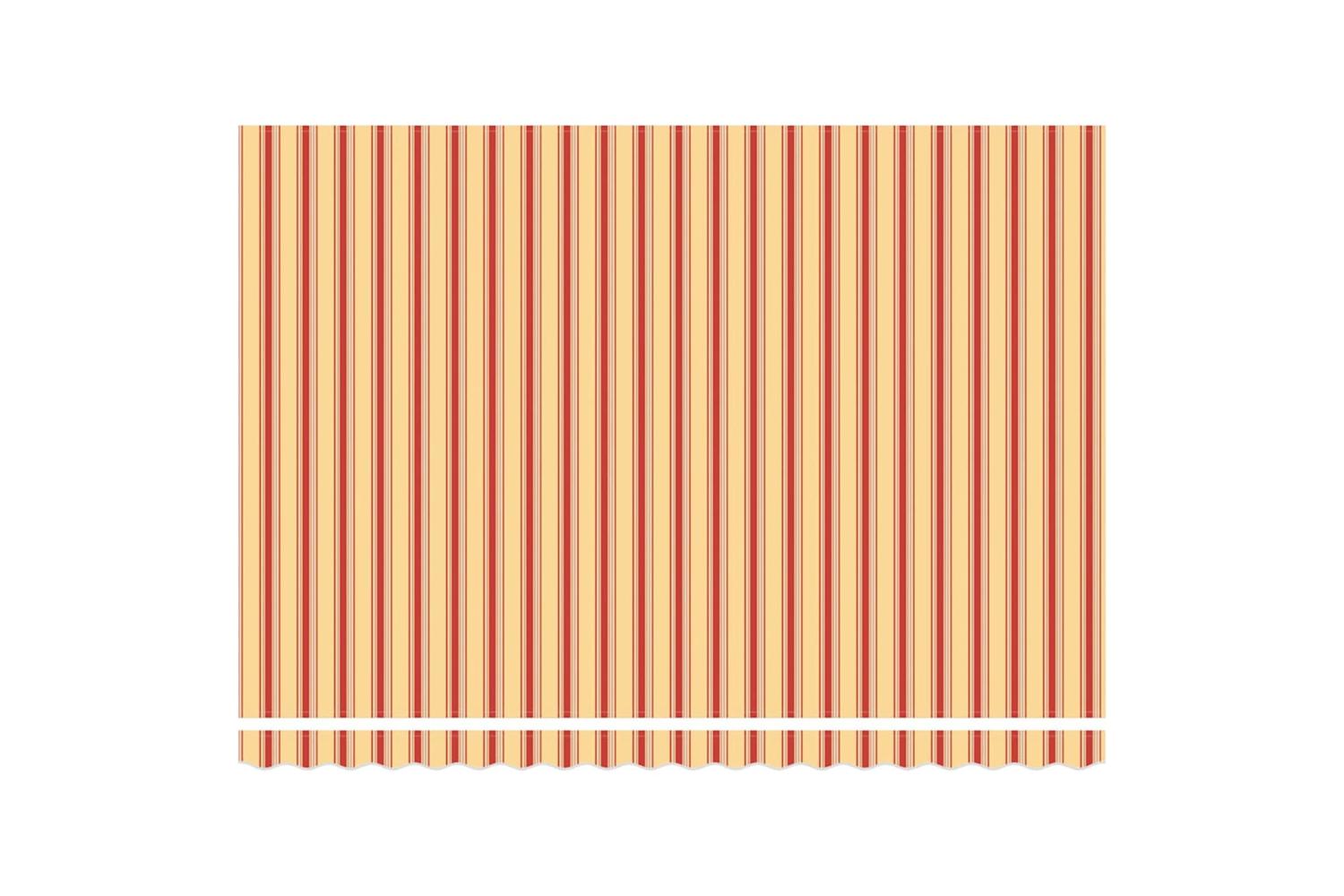 Vidaxl Awning Yellow And Orange Yellow And Orange 450 X 350 Cm Fabric-6