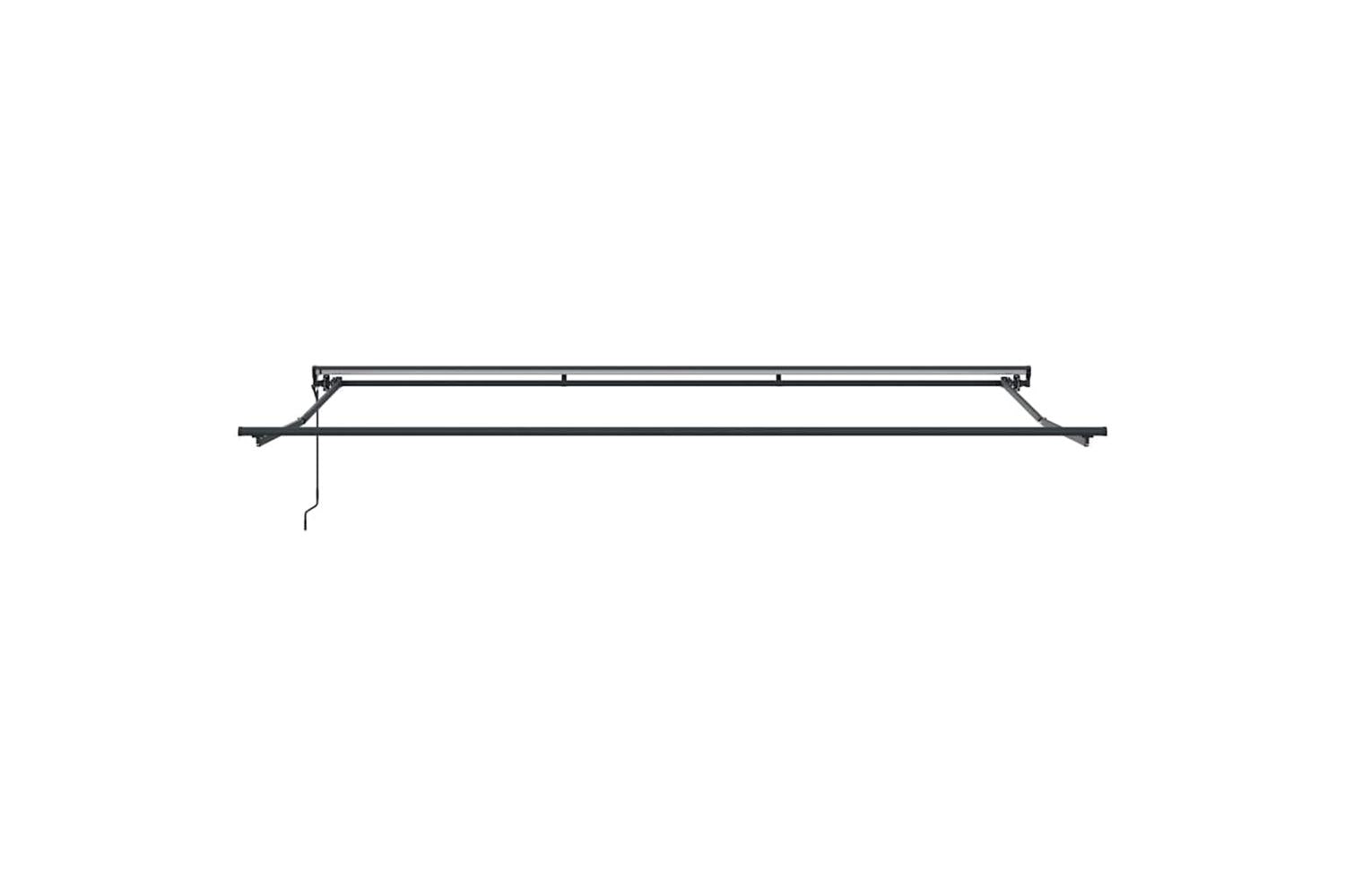 Vidaxl Retractable Awning Anthracite 500x300 Cm Fabric-7