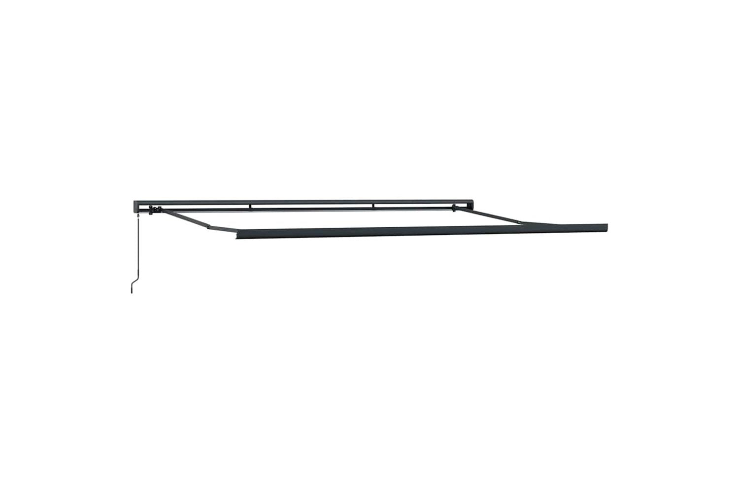 Vidaxl Retractable Awning Orange And Brown 500 X 300 Cm-5