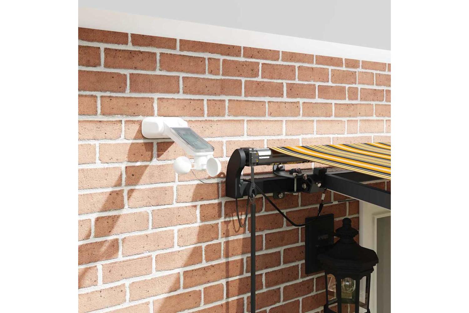 Vidaxl Retractable Awning With Multicolour 500 X 300 Cm Fabric-4