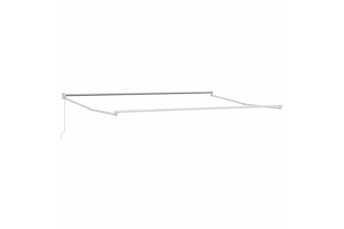 Vidaxl Retractable Awning White 500 X 300 Cm Fabric And Metal-5