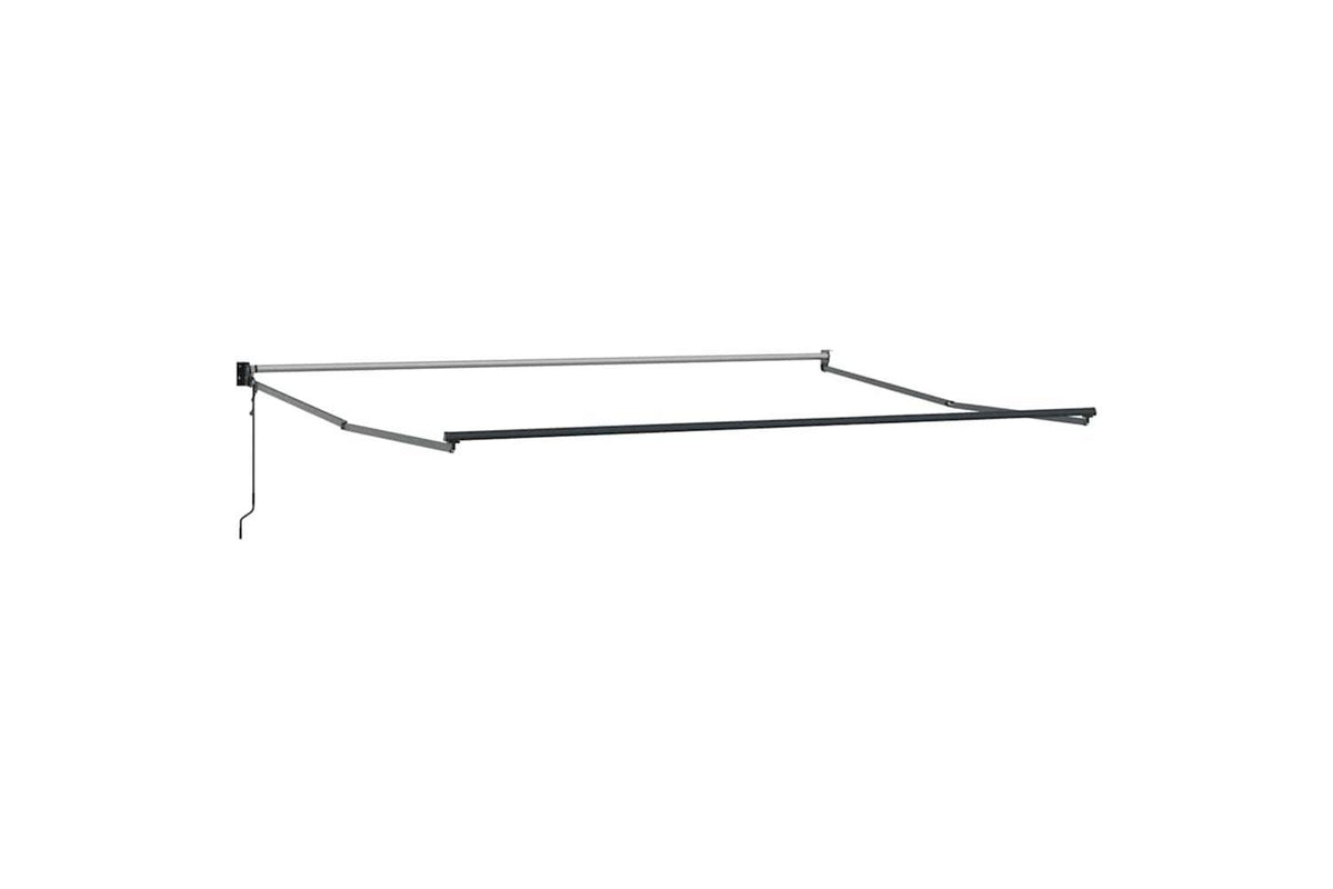 Vidaxl Retractable Awning White 500 X 300 Cm Fabric And Metal-5