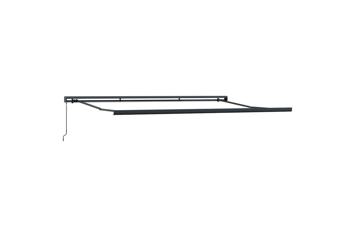 Vidaxl Retractable Awning White 500 X 300 Cm Fabric And Metal-5