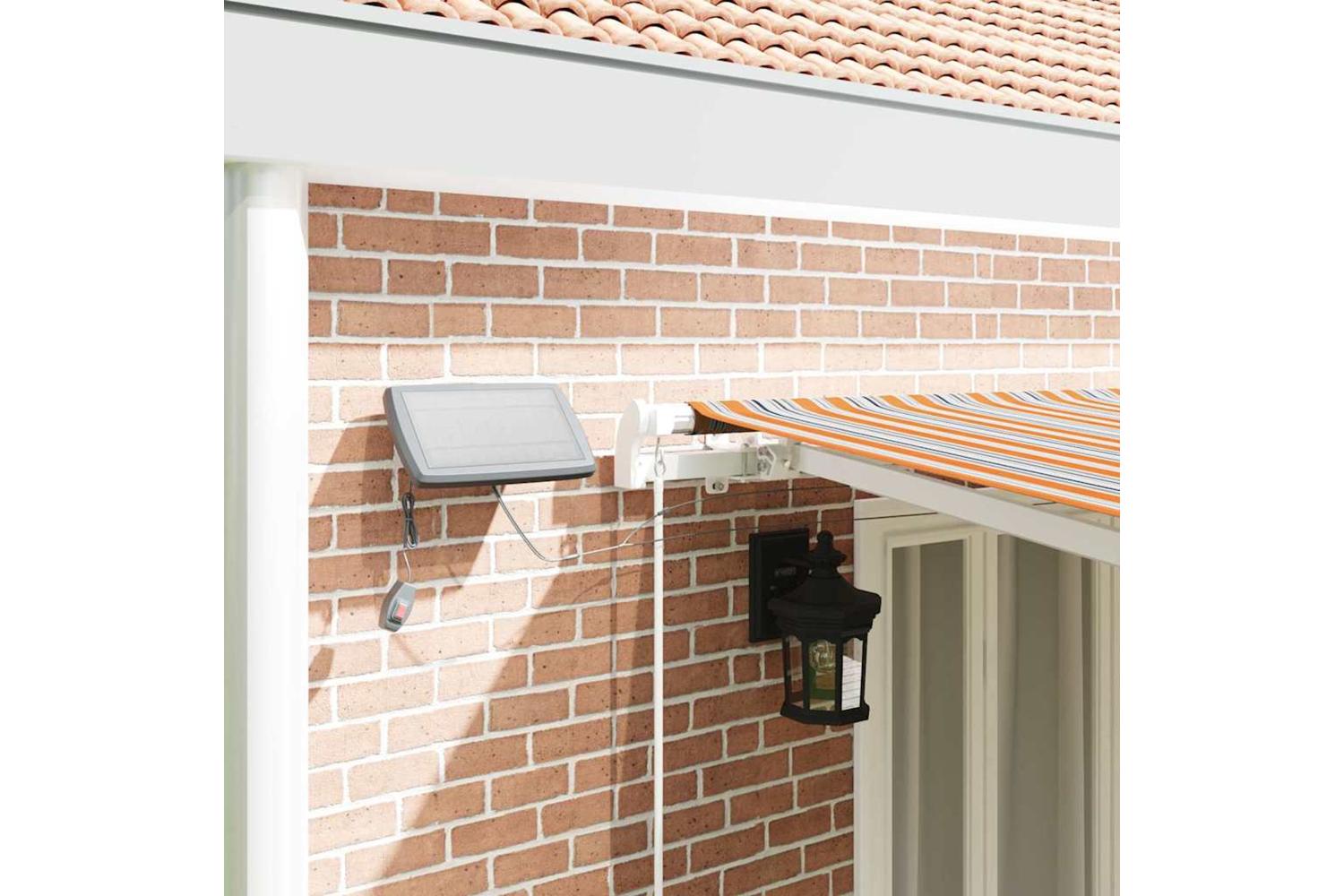 Vidaxl Retractable Awning With Manual 600 X 300 Cm Multicolour-4