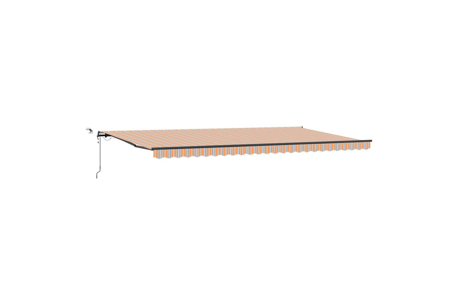 Vidaxl Retractable Awning With Multicolour 600 X 300 Cm Fabric-2