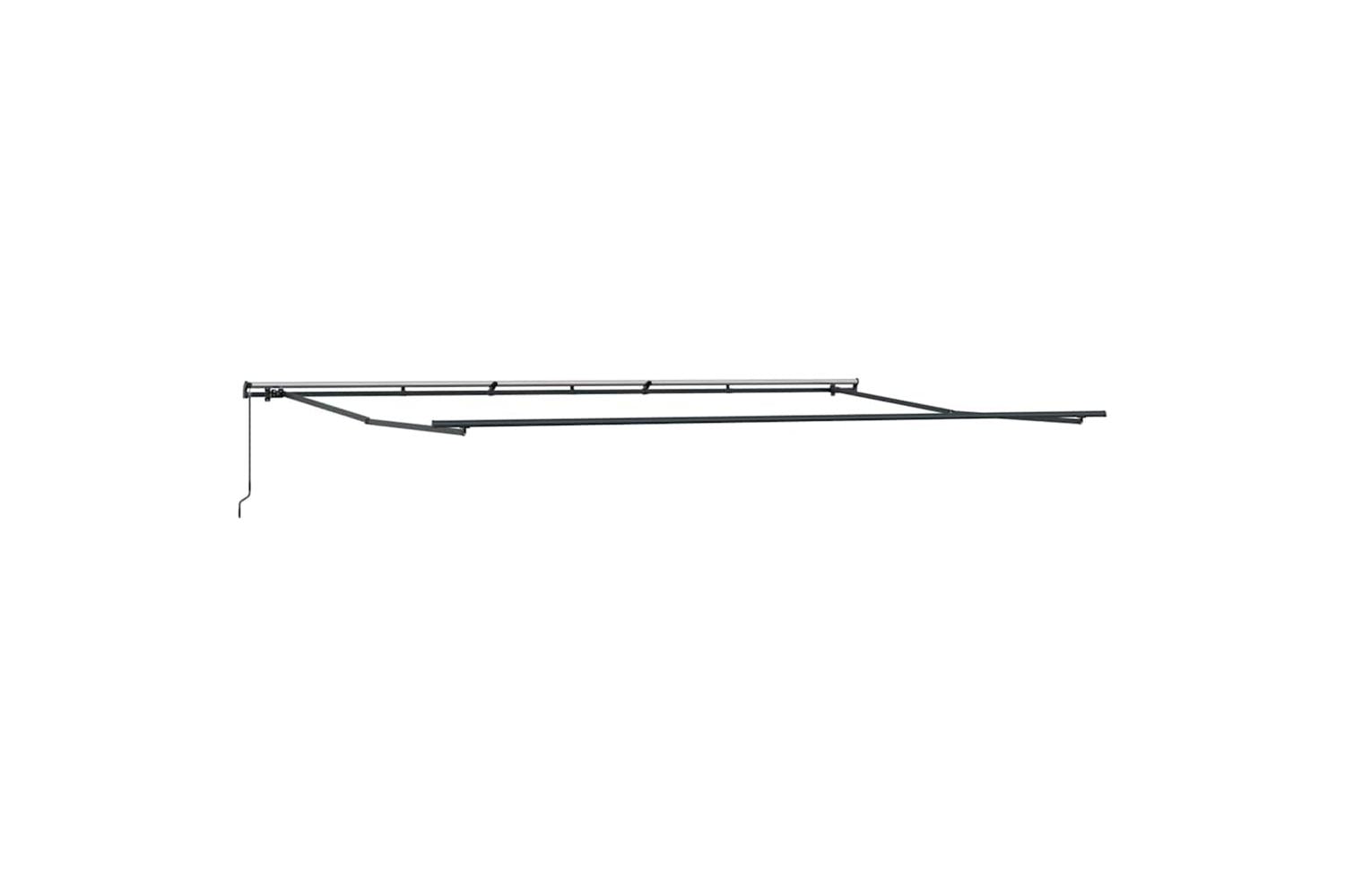 Vidaxl Retractable Awning Manual Multicolour 600 X 300 Cm Fabric-5