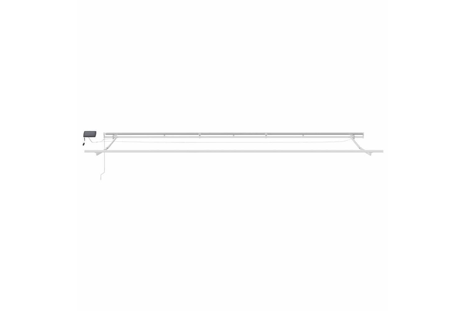 Vidaxl Retractable Awning With Manual 600 X 300 Cm Fabric-8