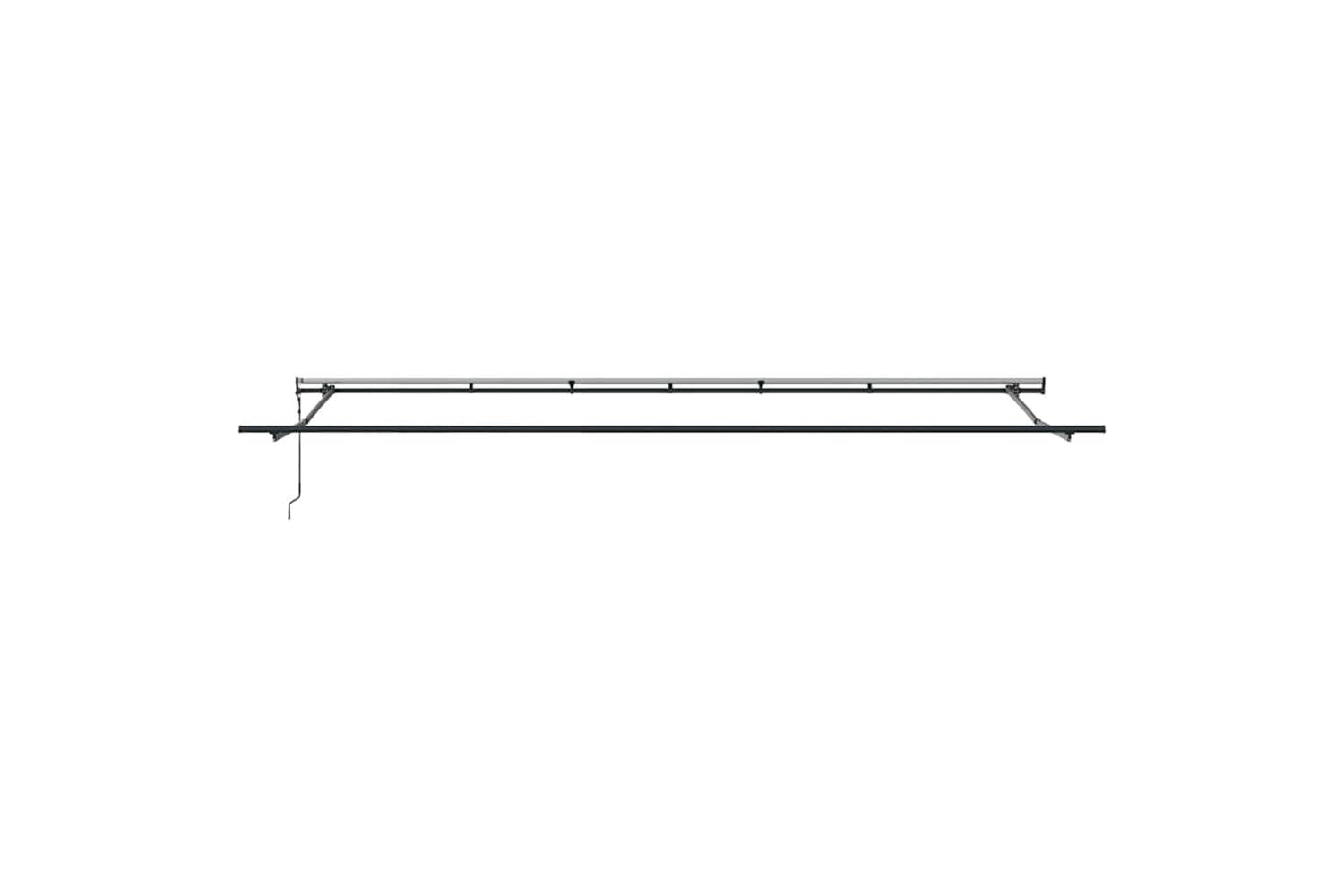 Vidaxl Retractable Awning Green And Yellow 600 X 300 Cm Fabric-7