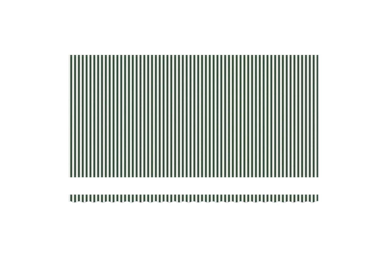 Vidaxl Retractable Awning 600 X 300 Cm Green And White-7