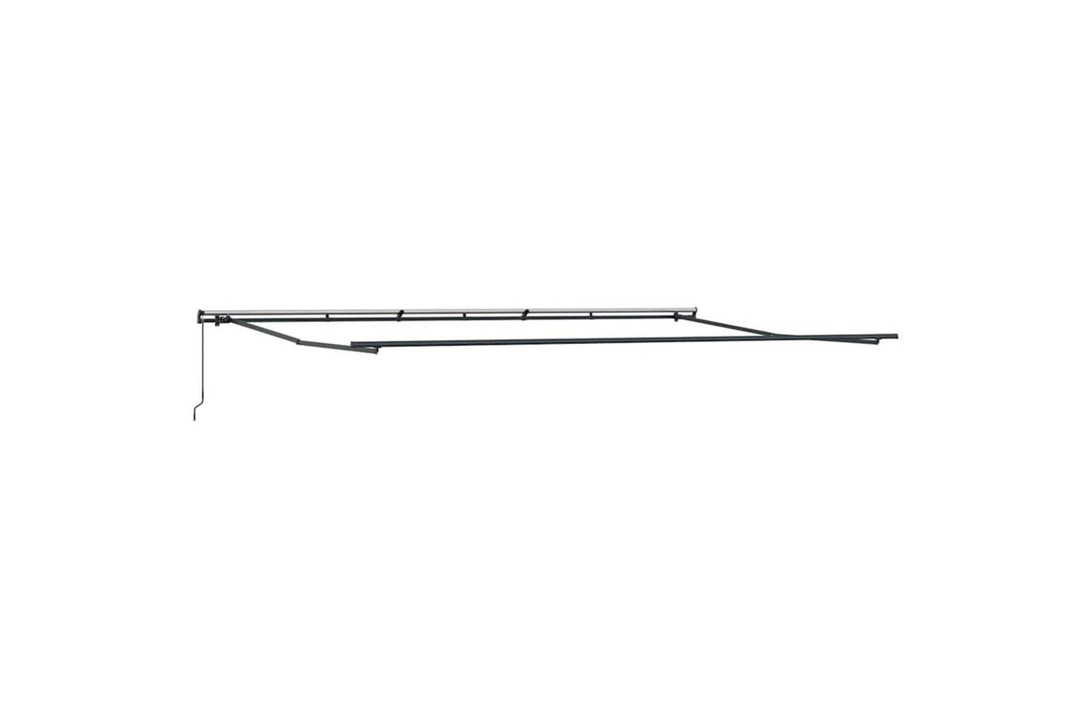 Vidaxl Awning Manual White 600 X 350 Cm Fabric-5
