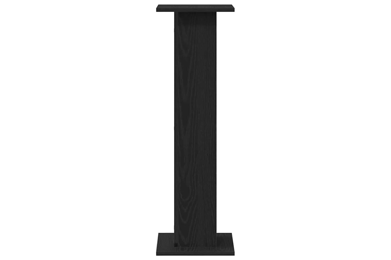 Vidaxl Plant Stand 2 Pcs Black Oak 30 X 30 X 95 Cm Engineered Wood-7