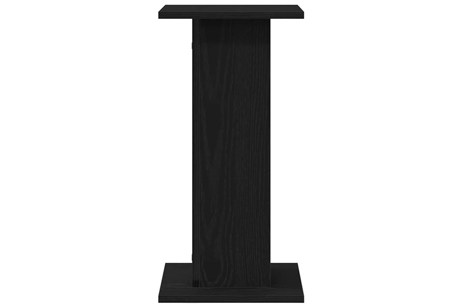 Vidaxl Plant Stand 2 Pcs Black Oak 30 X 30 X 60 Cm Engineered Wood-7