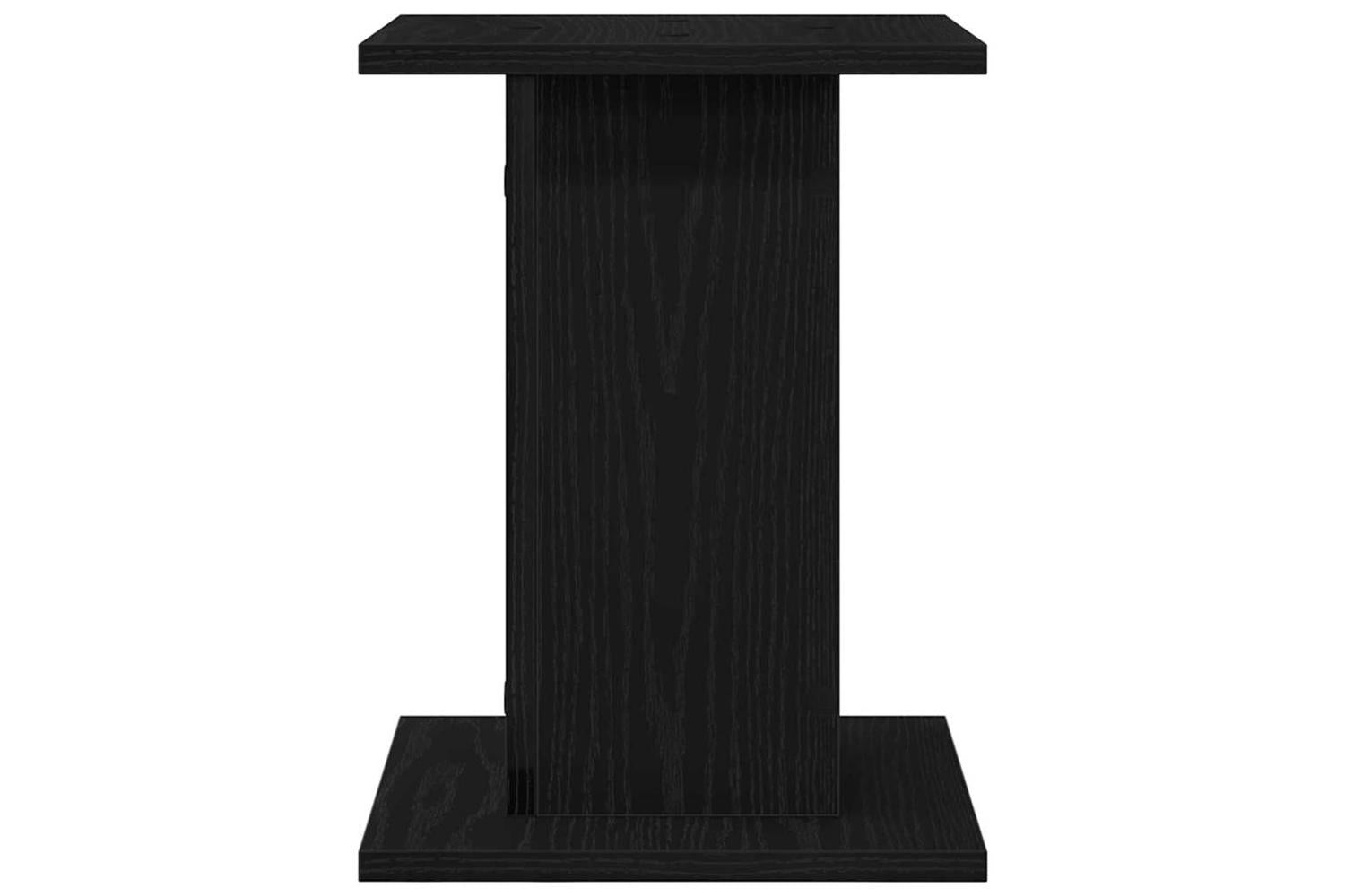 Vidaxl Plant Stand 2 Pcs Black Oak 30 X 30 X 40 Cm Engineered Wood-6