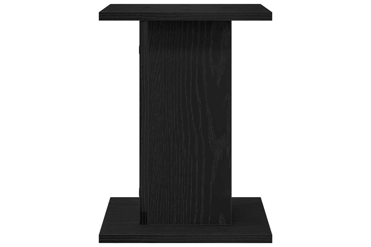 Vidaxl Plant Stand 2 Pcs Black Oak 30 X 30 X 40 Cm Engineered Wood-7