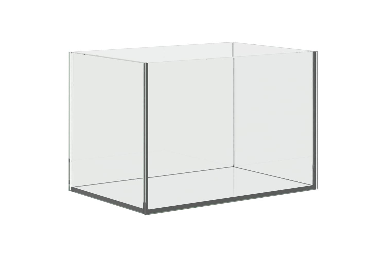 Vidaxl Aquarium With Storage Transparent 30 X 20 X 20 Cm Glass-2
