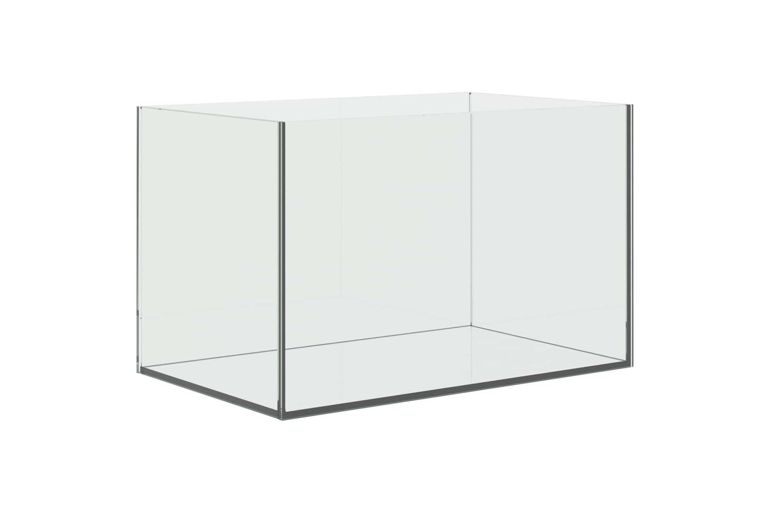 Vidaxl Aquarium With Storage Transparent 40 X 25 X 25 Cm Glass