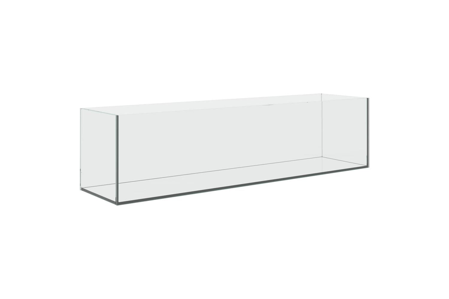 Vidaxl Aquarium With Storage Transparent 80 X 20 X 20 Cm Glass-2
