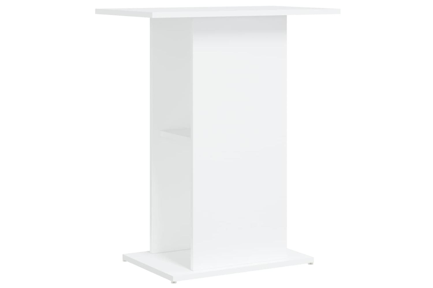 Vidaxl Aquarium Stand White 605x36x725 Cm Engineered Wood-2