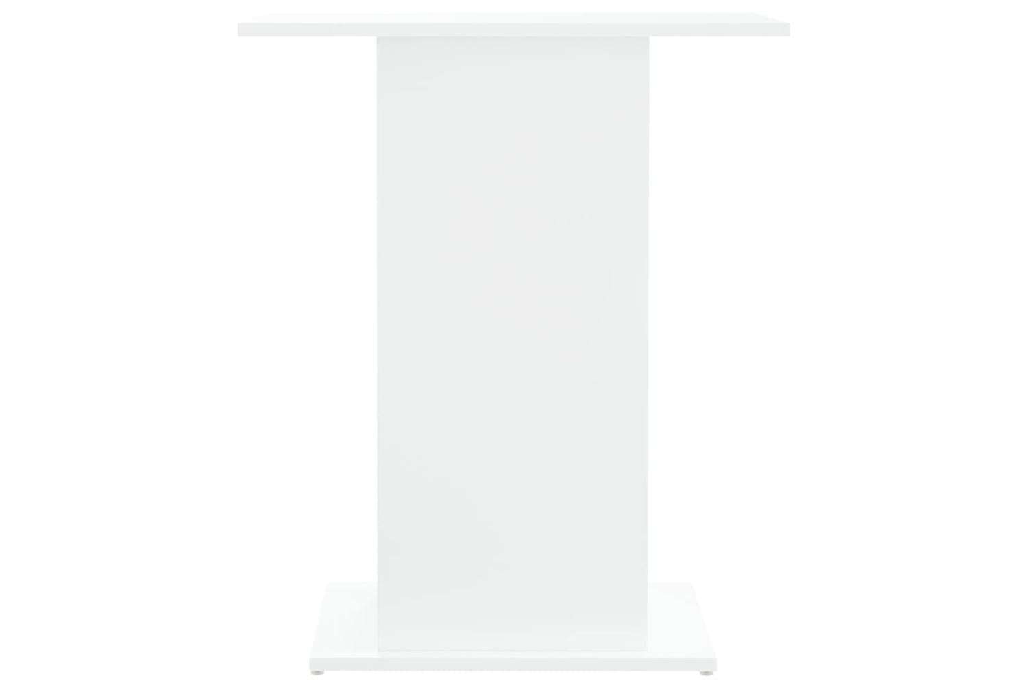 Vidaxl Aquarium Stand White 605x36x725 Cm Engineered Wood-4
