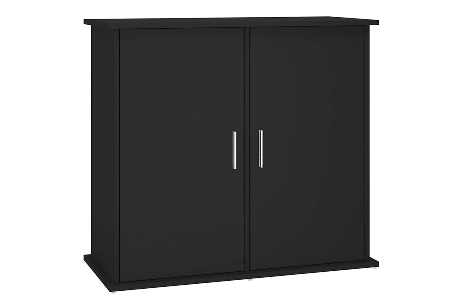 Vidaxl Aquarium Stand Black 81x36x73 Cm Engineered Wood