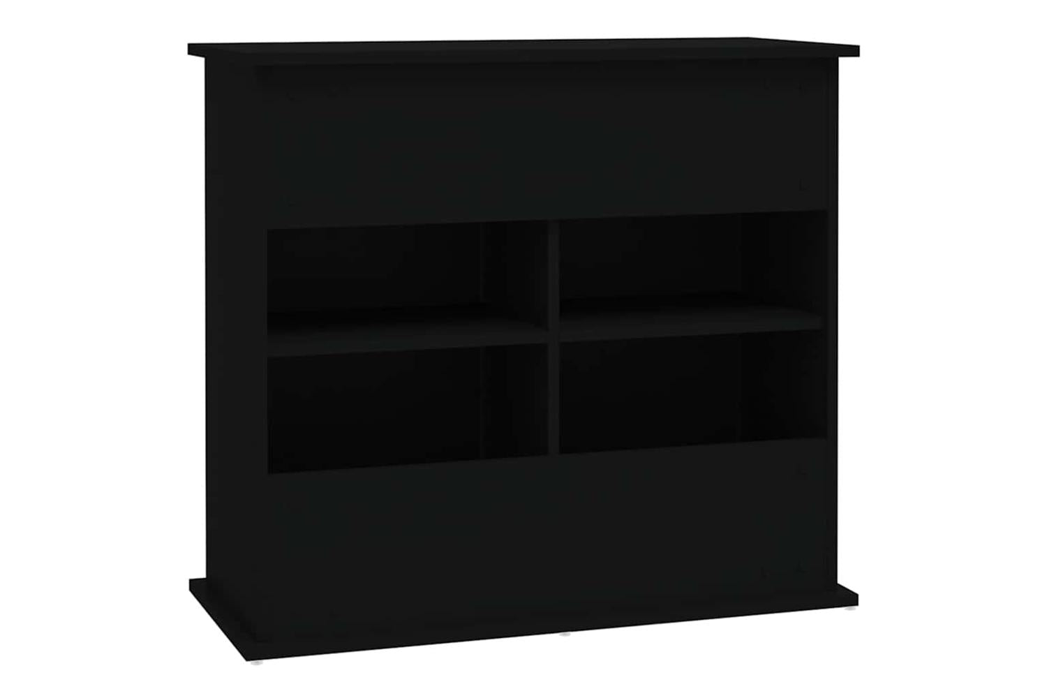 Vidaxl Aquarium Stand Black 81x36x73 Cm Engineered Wood-8