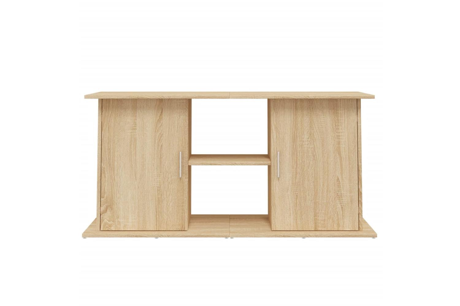 Vidaxl Aquarium Stand Sonoma Oak 121x41x58 Cm Engineered Wood-5