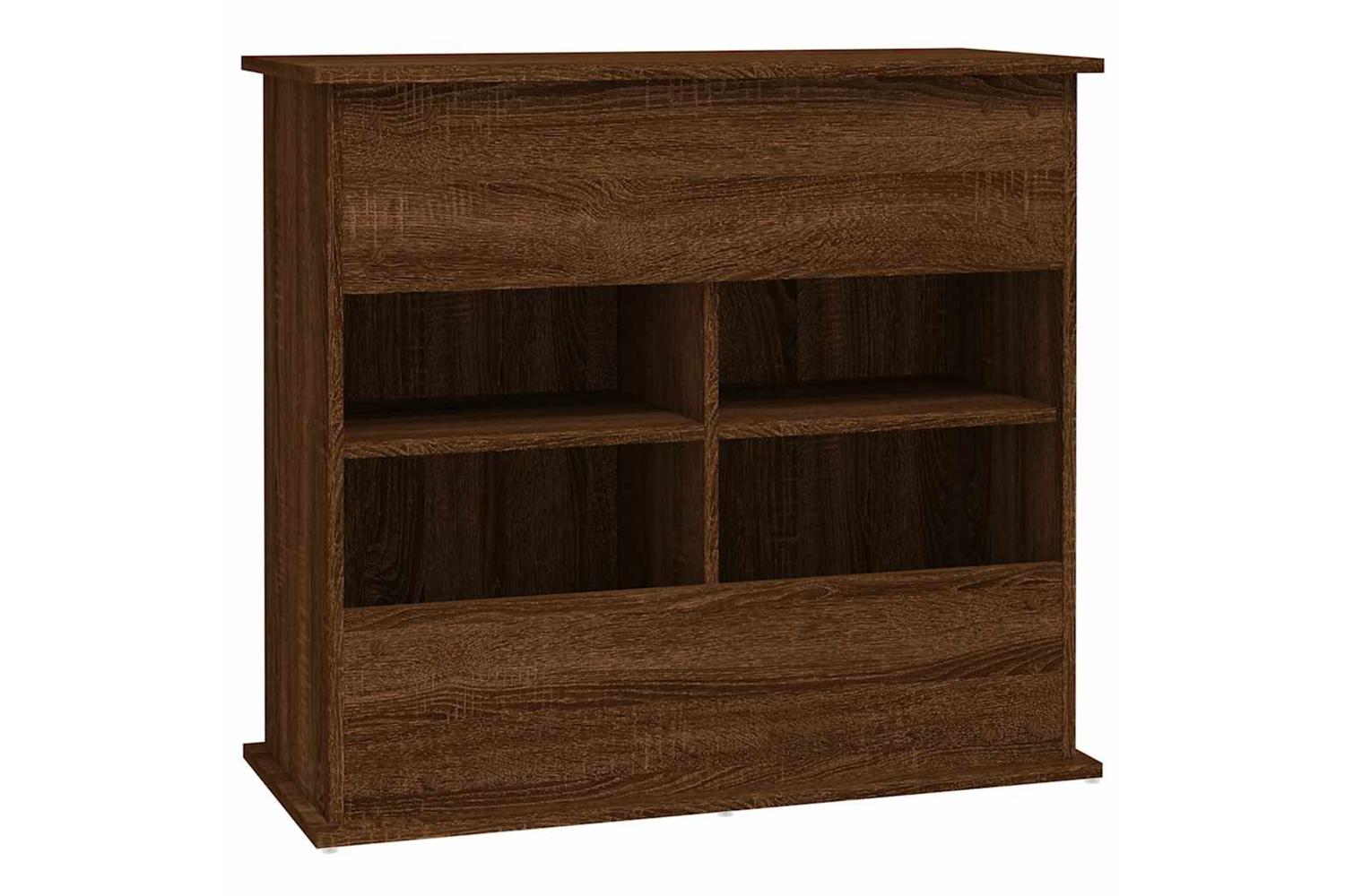 Vidaxl Aquarium Stand Brown Oak 81x36x73 Cm Engineered Wood-8
