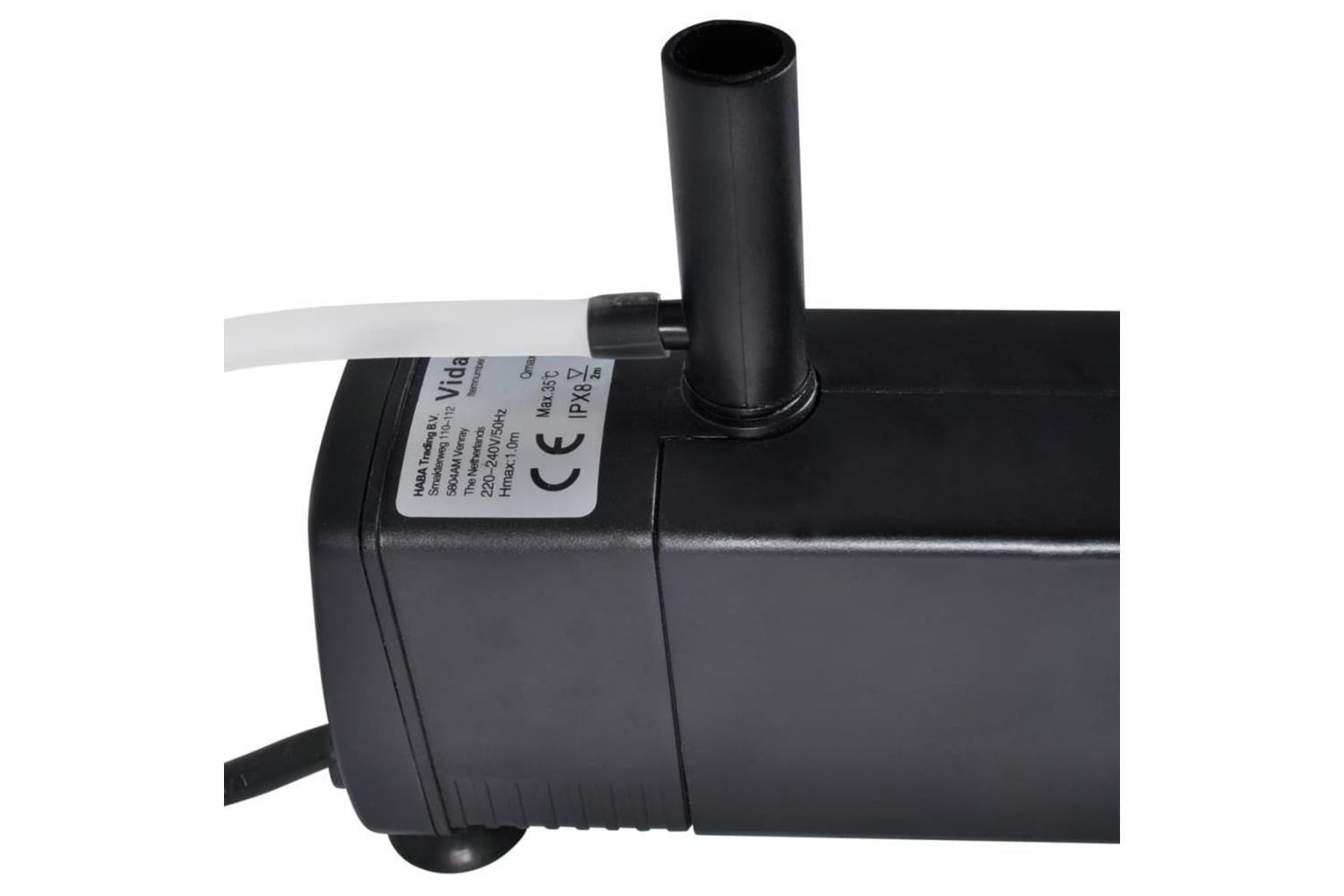 Vidaxl Aquarium Filter Pump With Active Carbon 600lh-3
