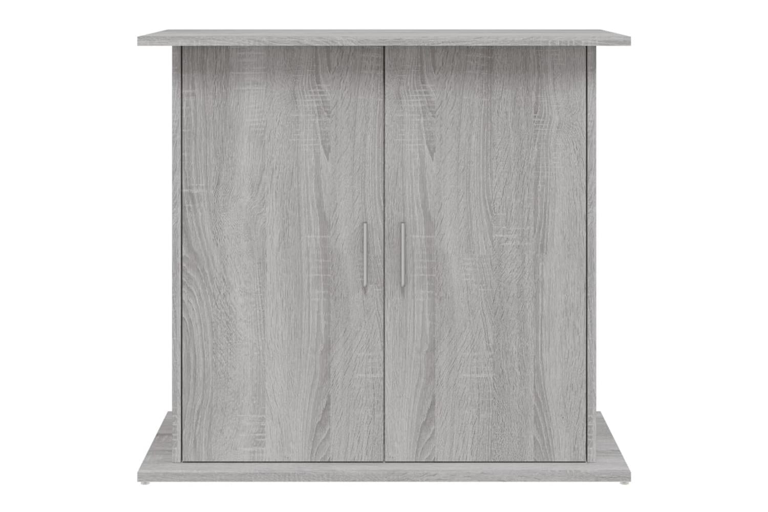 Vidaxl Aquarium Stand Grey Sonoma 81x36x73 Cm Engineered Wood-5