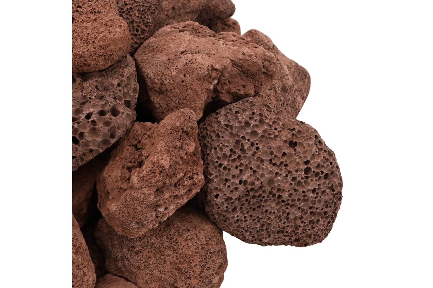 Vidaxl Volcanic Rocks 25 Kg Red 5-8 Cm-5