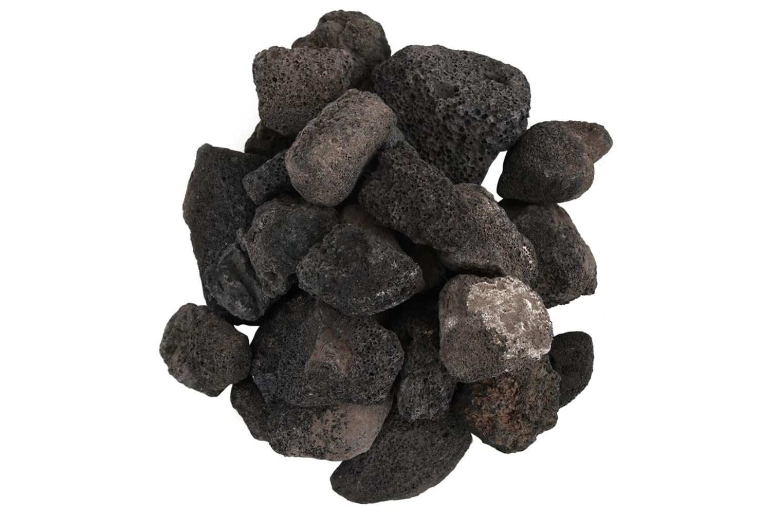 Vidaxl Volcanic Rocks 10 Kg Black 5-8 Cm-4