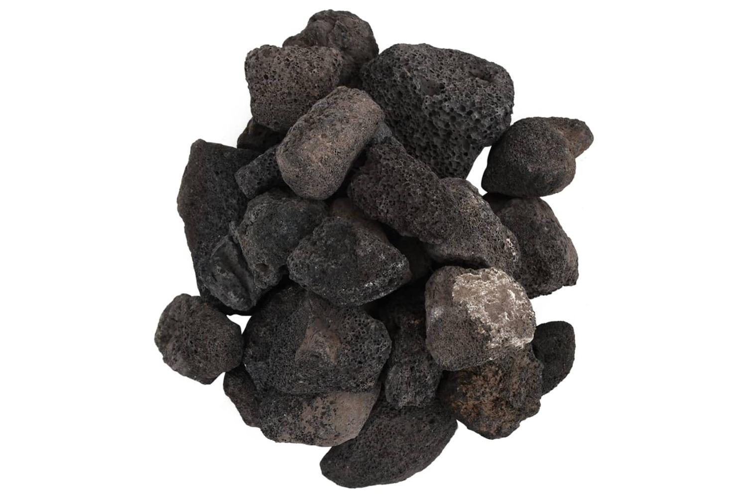 Vidaxl Volcanic Rocks 10 Kg Black 5-8 Cm-4