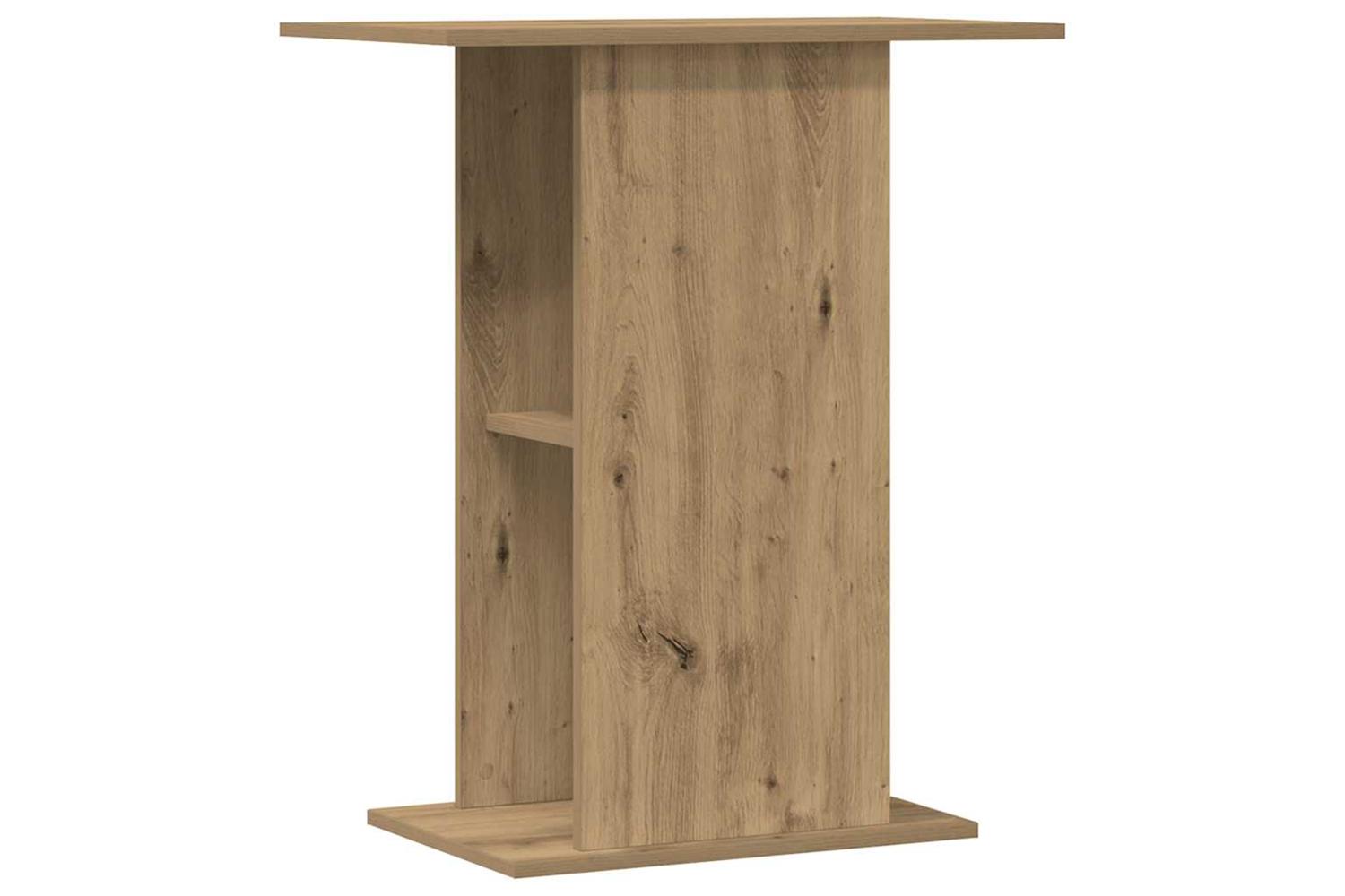 Vidaxl Aquarium Stand Artisan Oak 36x605x725 Cm Engineered Wood-2