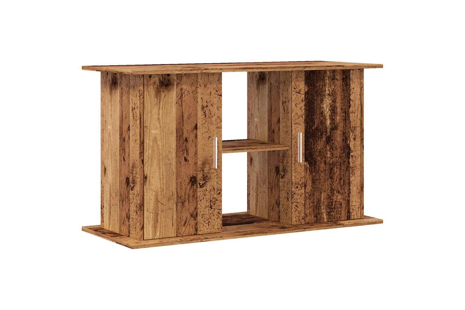 Vidaxl Aquarium Stand Old Wood 101x41x58 Cm Engineered Wood-2