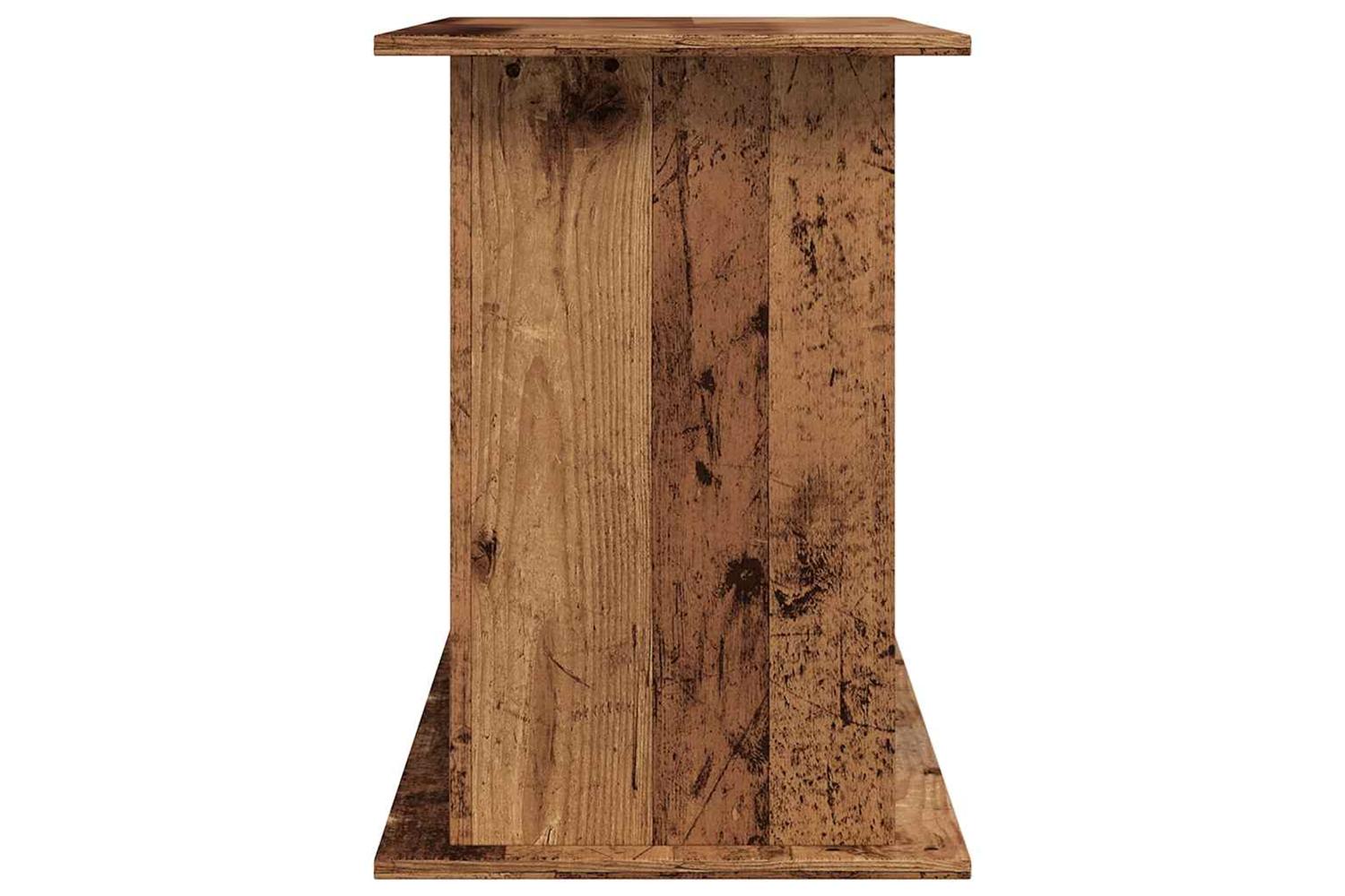 Vidaxl Aquarium Stand Old Wood 121x41x58 Cm Engineered Wood-5