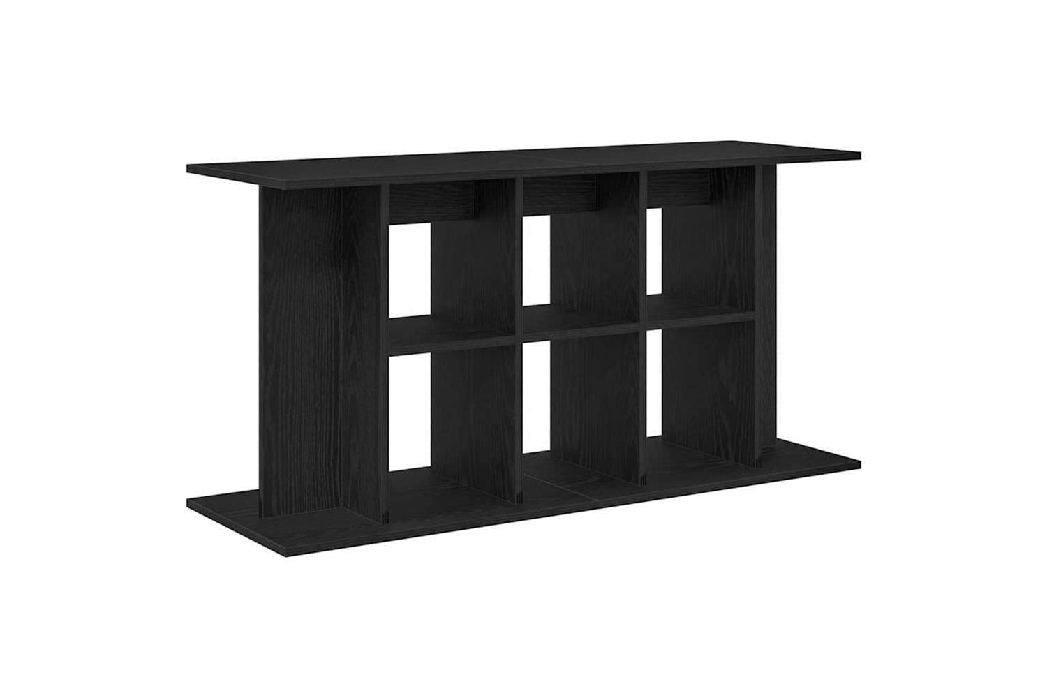 Vidaxl Aquarium Stand Black Oak 120x40x60 Cm Engineered Wood-2