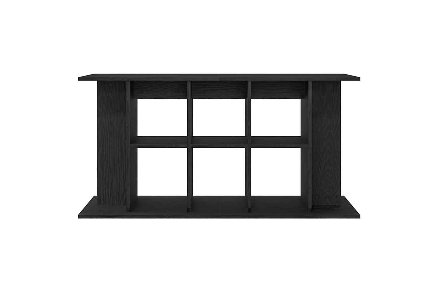 Vidaxl Aquarium Stand Black Oak 120x40x60 Cm Engineered Wood-5