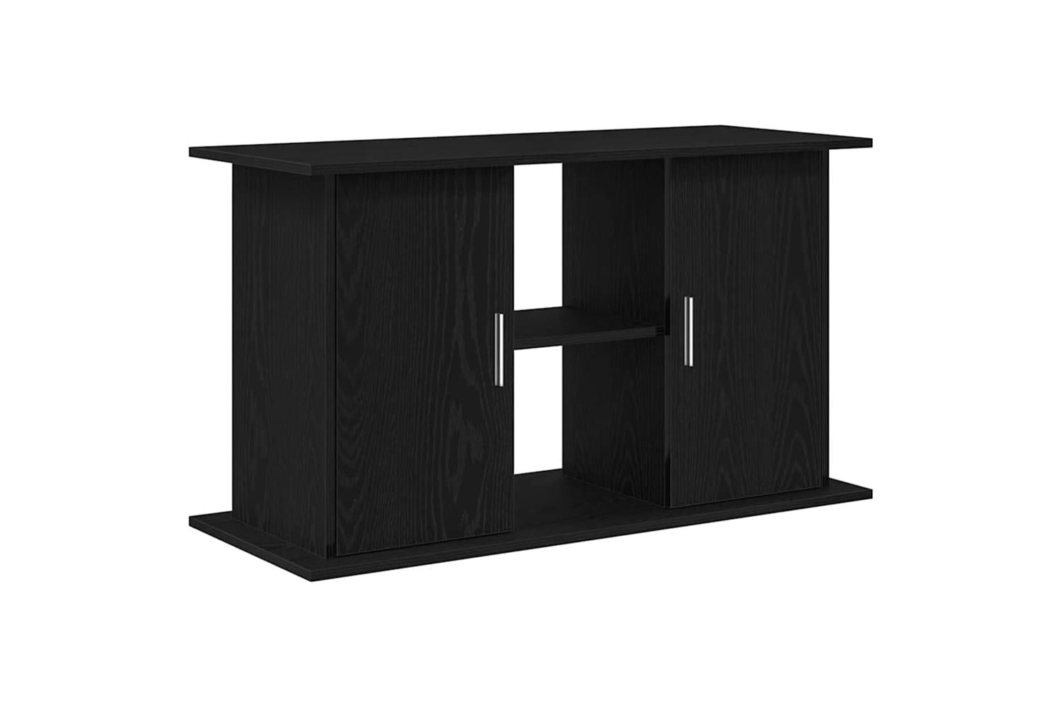 Vidaxl Aquarium Stand Black Oak 101x41x58 Cm Engineered Wood-2