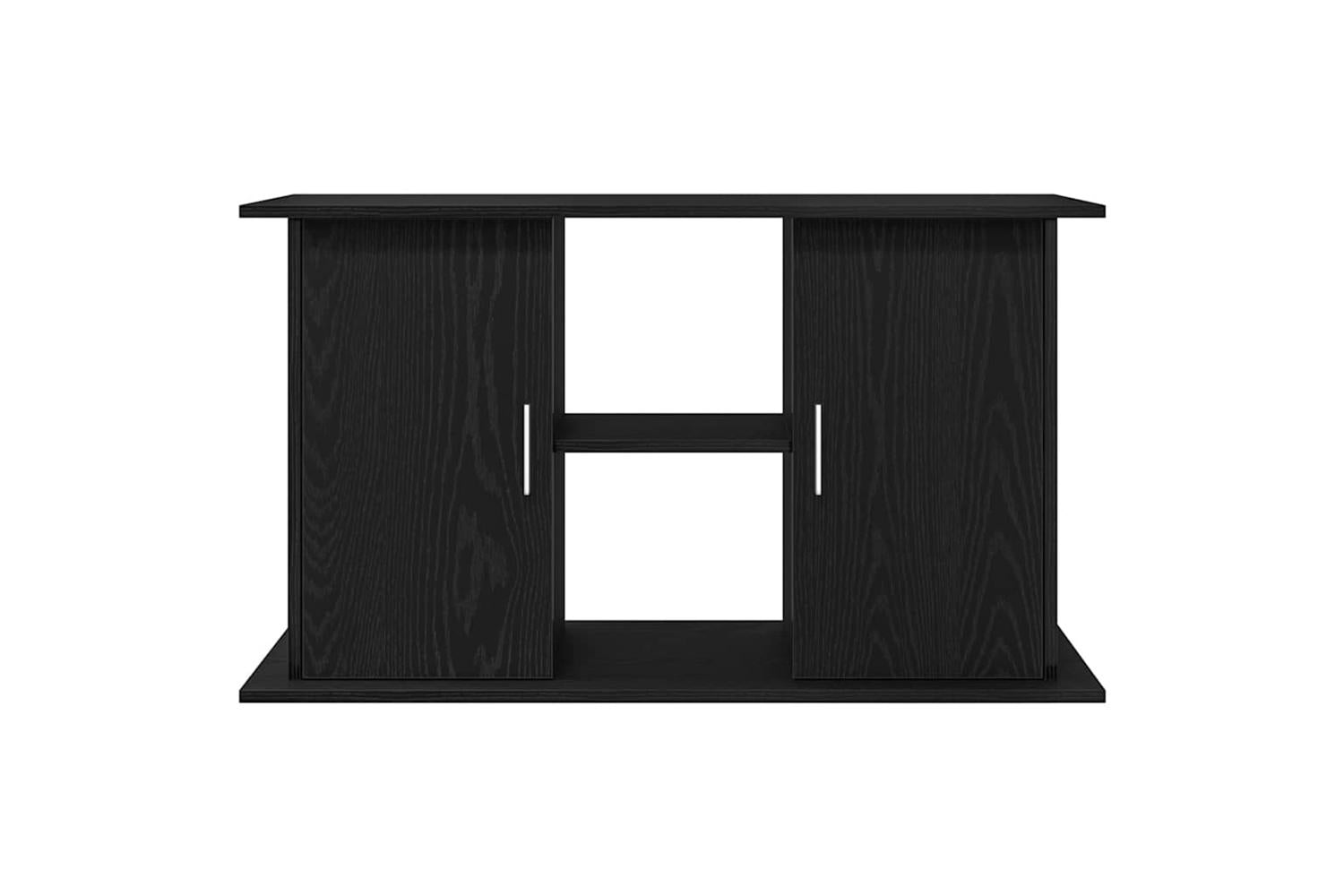 Vidaxl Aquarium Stand Black Oak 101x41x58 Cm Engineered Wood-5