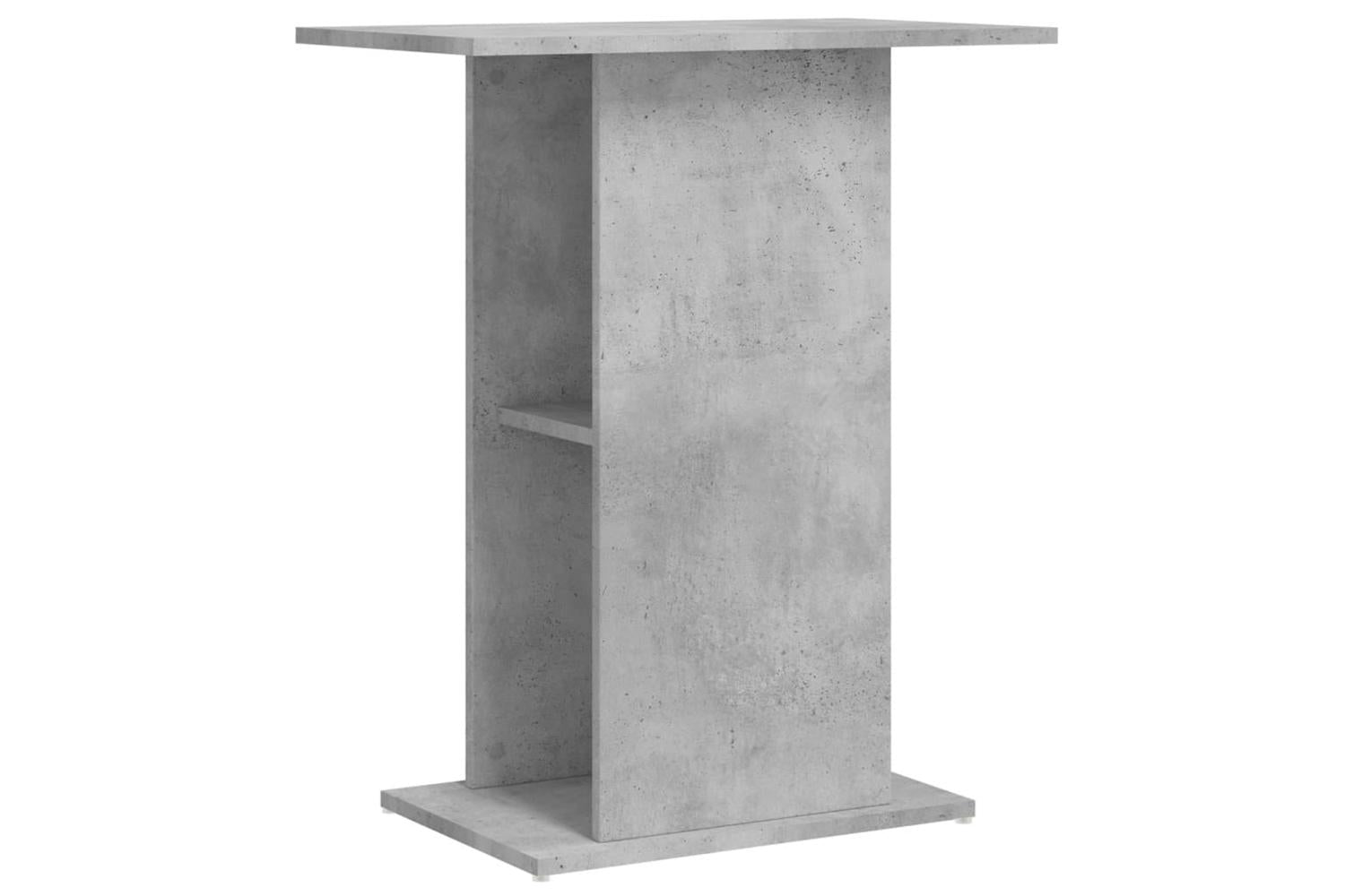 Vidaxl Aquarium Stand Concrete Grey 605x36x725 Cm Engineered Wood