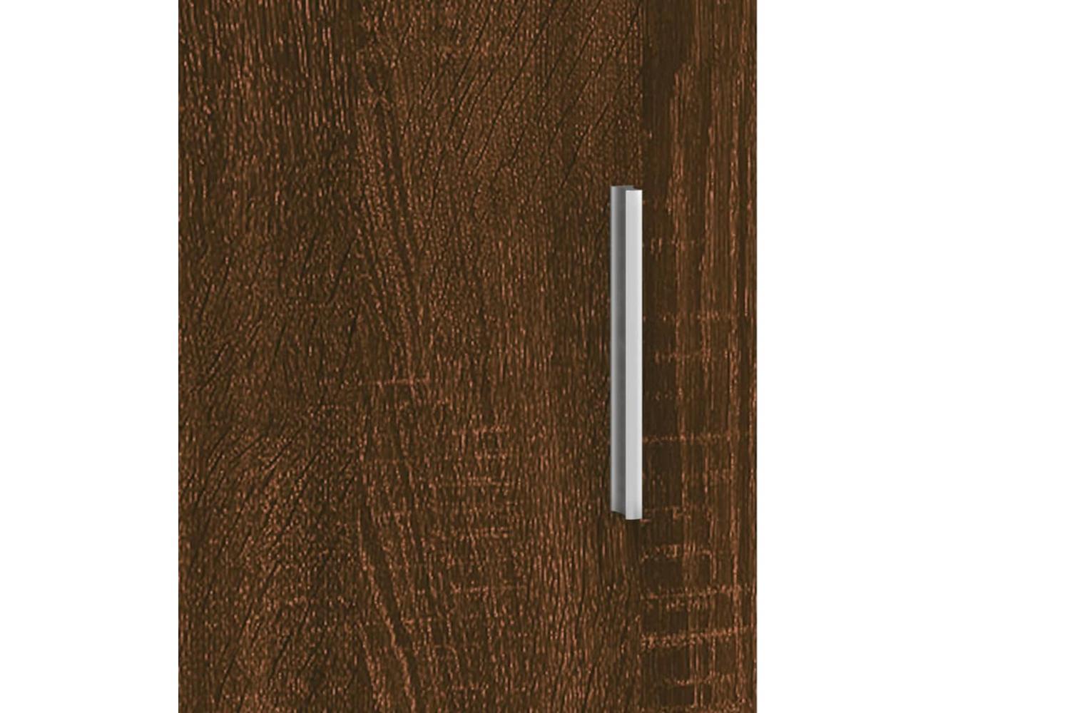 Vidaxl Aquarium Stand Brown Oak 121x41x58 Cm Engineered Wood-9