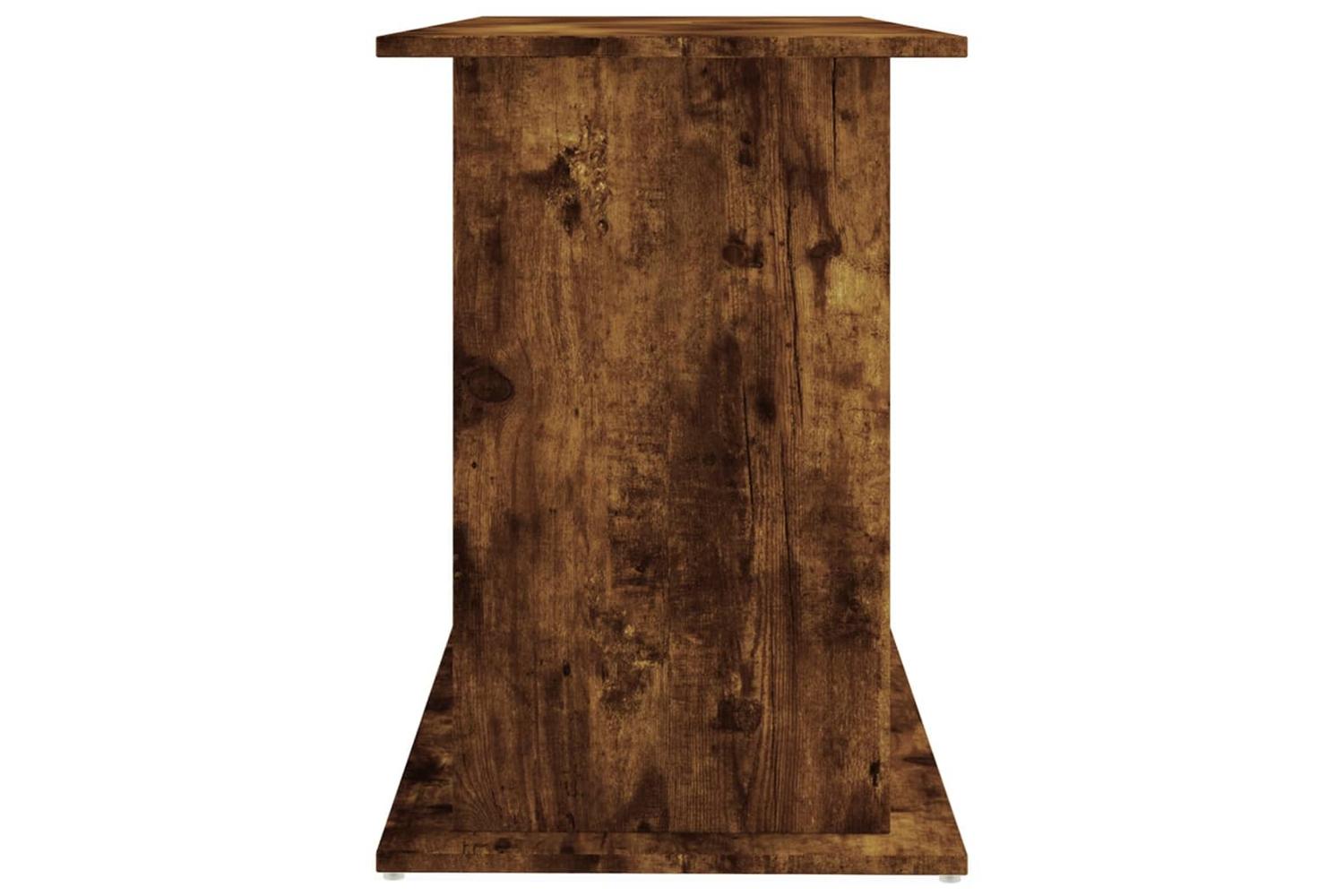 Vidaxl Aquarium Stand Smoked Oak 121x41x58 Cm Engineered Wood-7