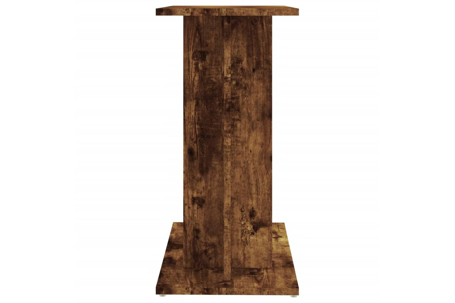 Vidaxl Aquarium Stand Smoked Oak 60x30x60 Cm Engineered Wood-5