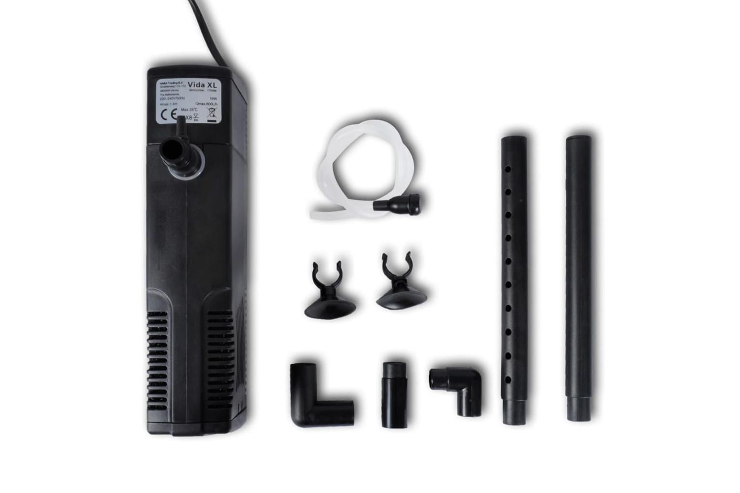 Vidaxl Aquarium Filter Pump With Active Carbon 800lh-6
