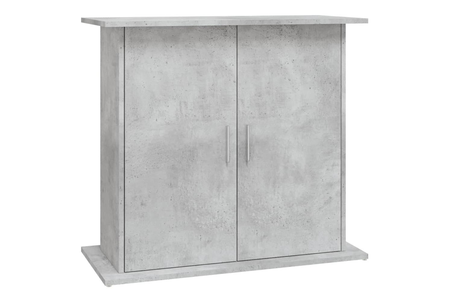 Vidaxl Aquarium Stand Concrete Grey 81x36x73 Cm Engineered Wood-2