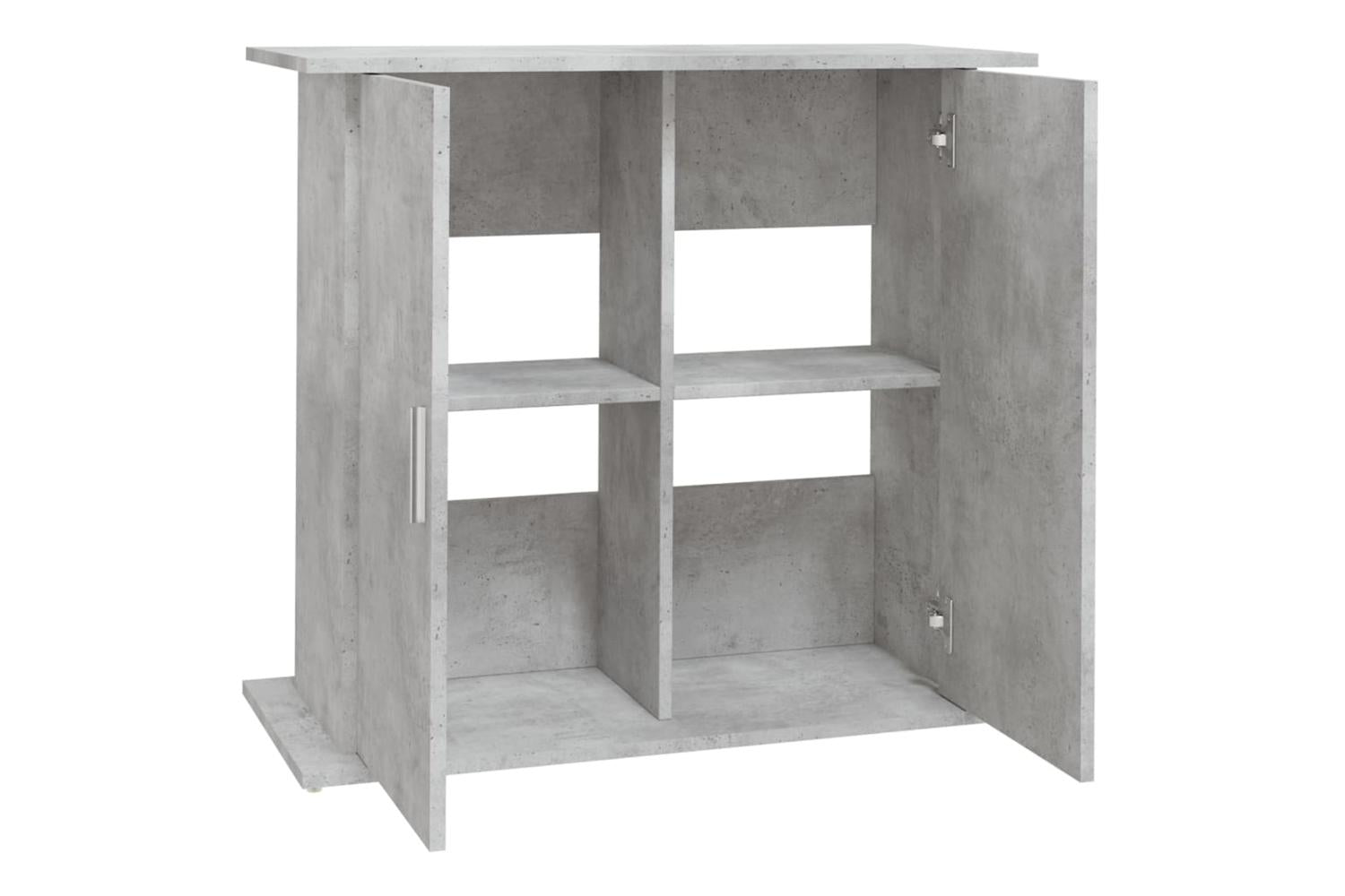 Vidaxl Aquarium Stand Concrete Grey 81x36x73 Cm Engineered Wood-6