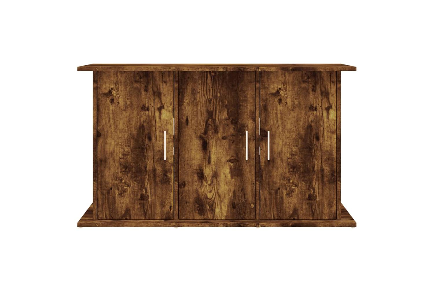 Vidaxl Aquarium Stand Smoked Oak 101x41x58 Cm Engineered Wood-5